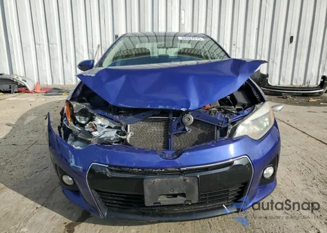 2015 Toyota Corolla L из США, поврежденный, VIN 2T1BURHE4FC308403